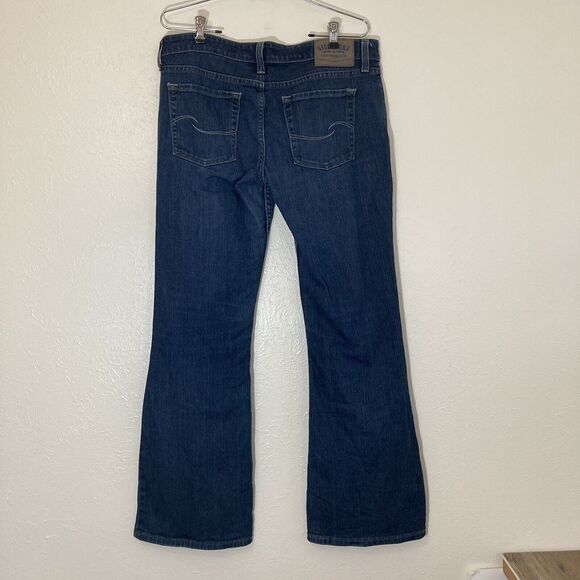 Levi’s Signature Womens Low Slim Flare Jeans Junior Size 11 Medium - Picture 2 of 9